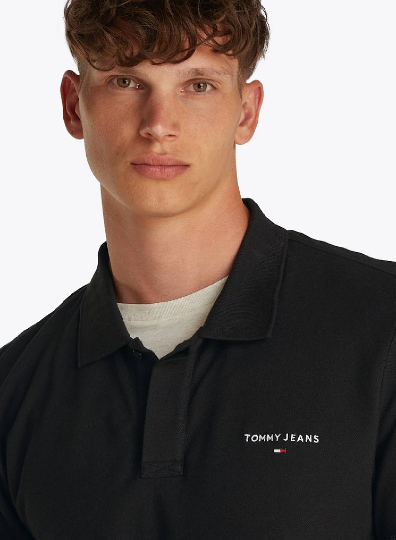 TOMMY JEANS Regular Fit Short Sleeve Polo - Image 5